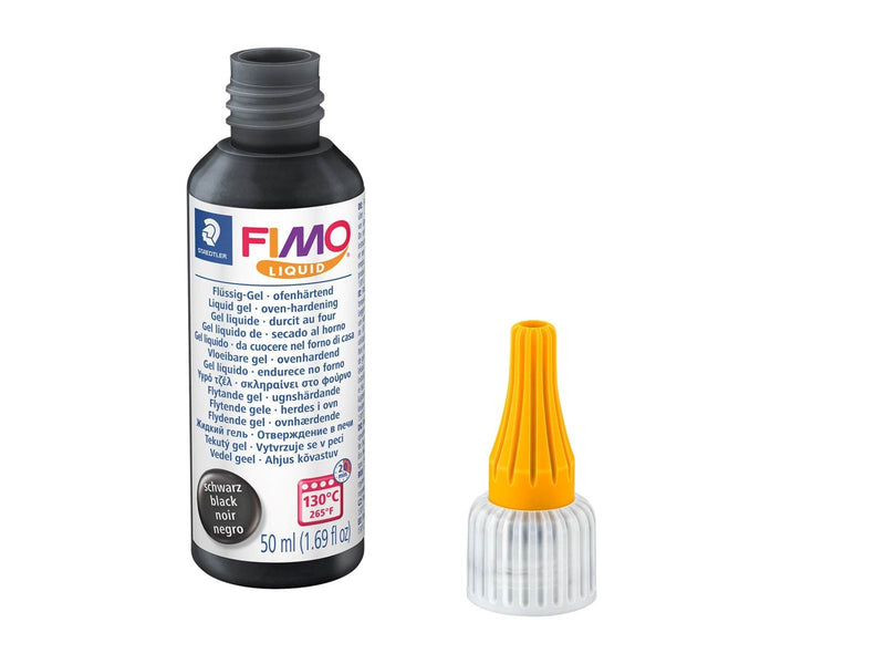Staedtler Deco gel fimo liquid 50ml black