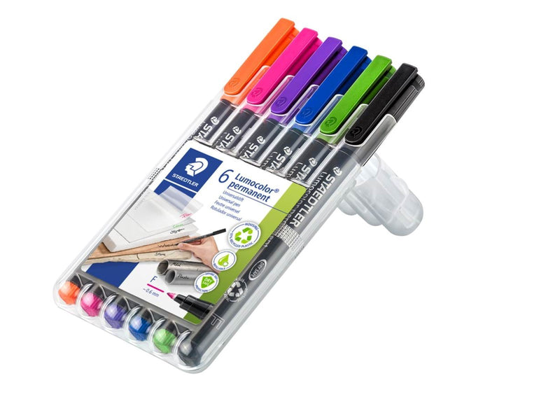 Staedtler Universal pen Lumocolor perm F 6pcs