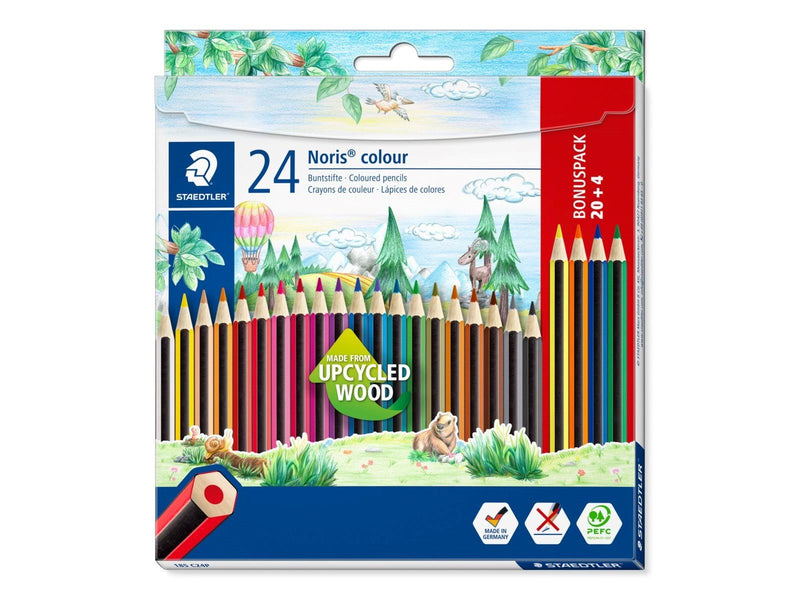 Staedtler Colour.pencil Noris 24ct  100% PEFC