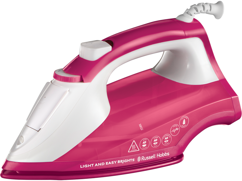 Russell Hobbs Dampfbügeleisen Light & Easy Brights Berry Iron 26480-56