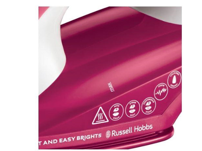 Russell Hobbs Dampfbügeleisen Light & Easy Brights Berry Iron 26480-56