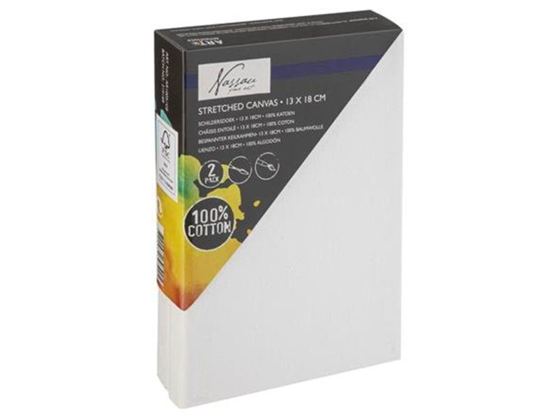 Nassau Canvas Cotton 13x18cm - 2pcs.