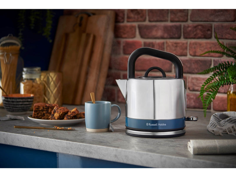 Russell Hobbs Wasserkocher Distinctions 26421-70 - Ocean - Blau/rostfreier Stahl - 2400 W