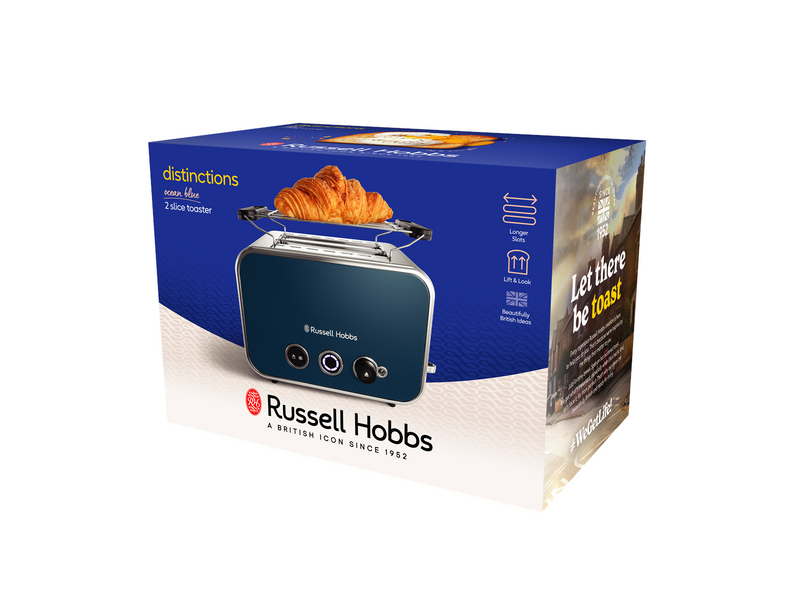 Russell Hobbs Toaster Distinctions 2S 26431-56 - Ocean