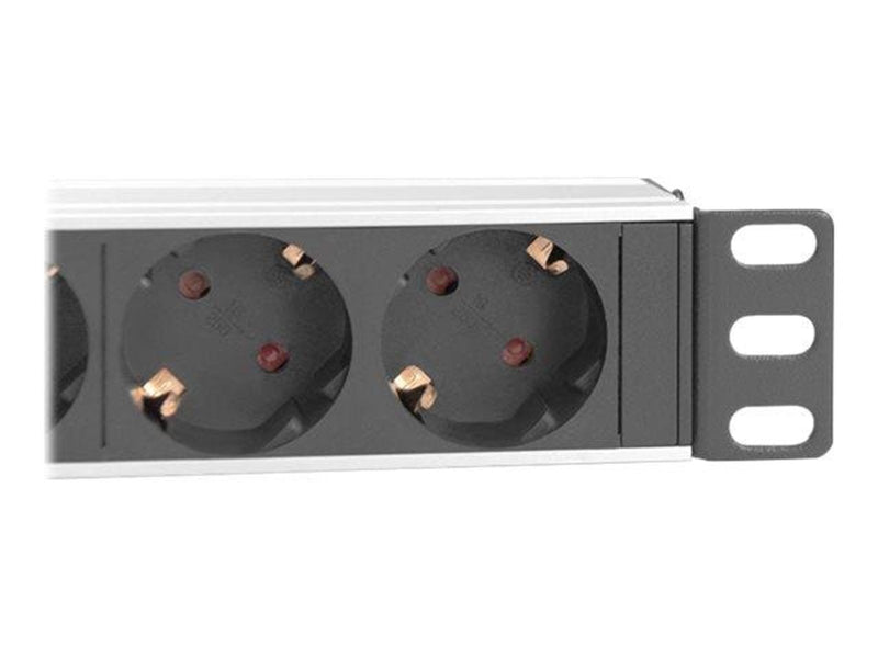 DIGITUS 4-Port - 1U - Aluminum PDU