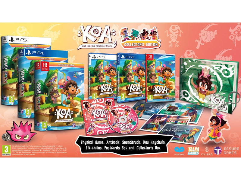 Koa and the Five Pirates of Mara (Collector's Edition) - Sony PlayStation 4 - Action/Abenteuer - PEGI 3