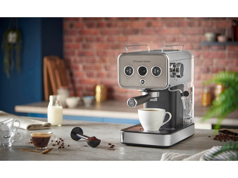Russell Hobbs Distinctions Espresso Machine - Titanium