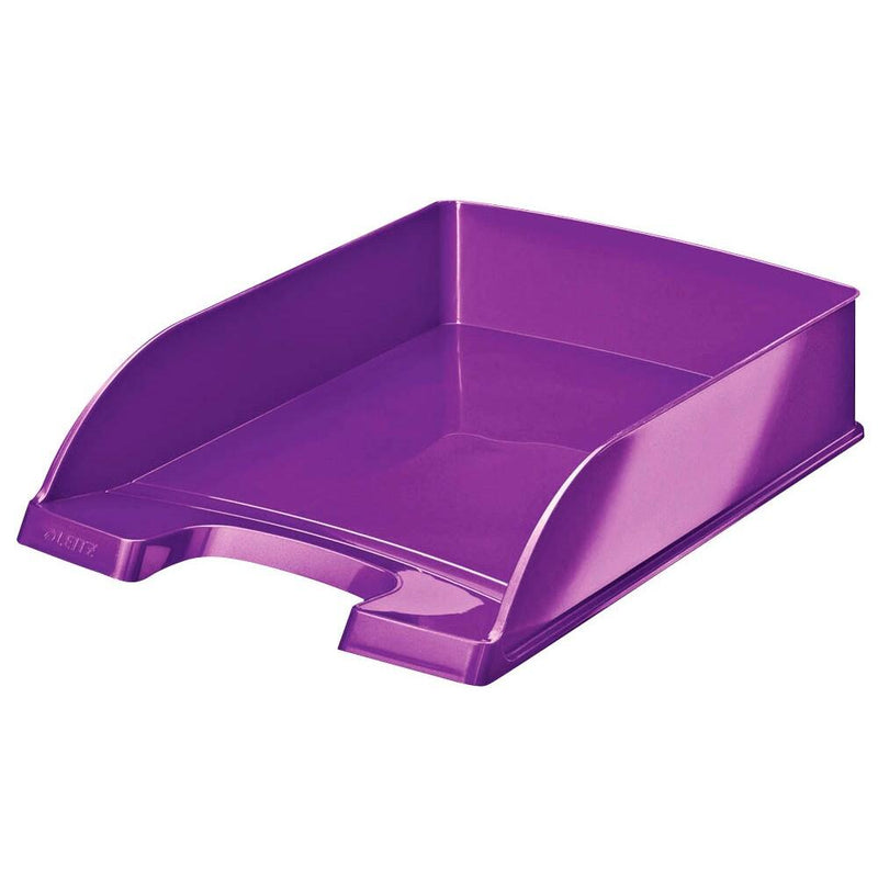 LEITZ Briefablage WOW - violett metallic
