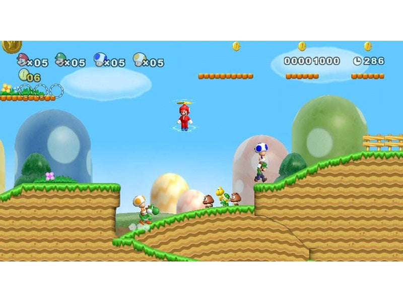 New Super Mario Bros. - Nintendo Wii - Action - PEGI 3