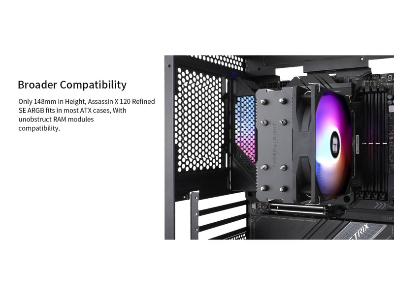 Thermalright Assassin X 120 Refined SE ARGB - CPU-Luftkühler - Max 26 dBA