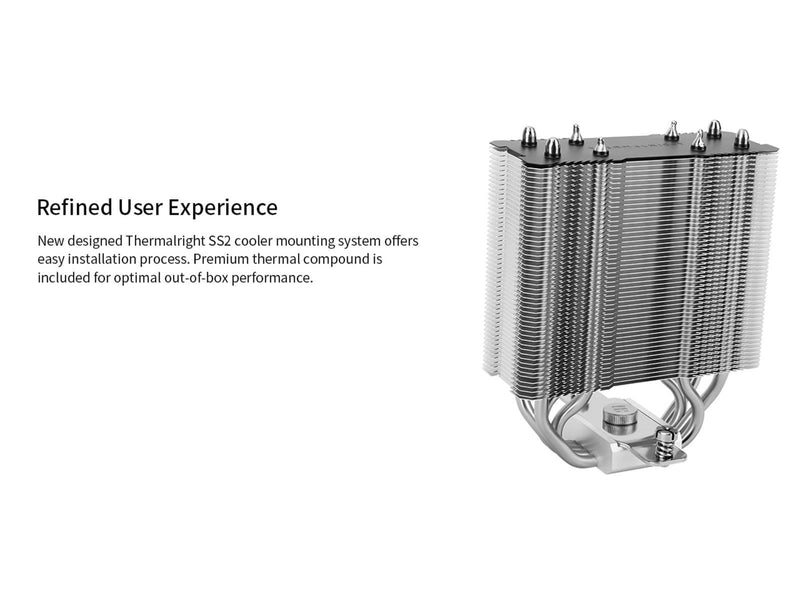 Thermalright Assassin X 120 Refined SE ARGB - CPU-Luftkühler - Max 26 dBA