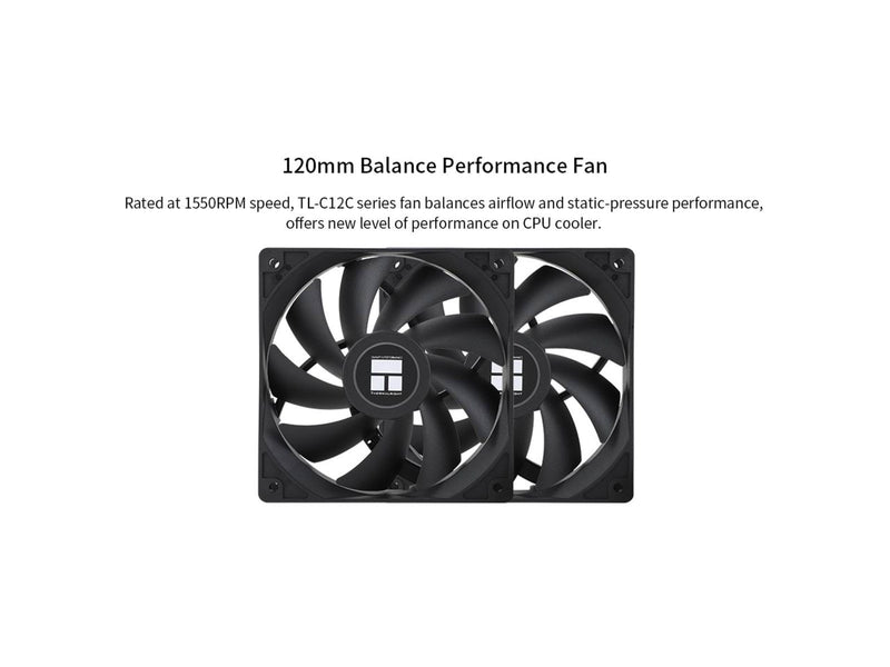 Thermalright Peerless Assassin 120 SE - Black - CPU-Luftkühler - Max 26 dBA