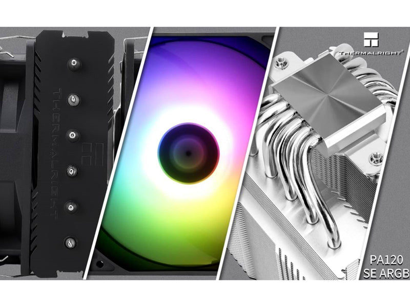 Thermalright Peerless Assassin 120 SE - Black ARGB - CPU-Luftkühler - Max 26 dBA