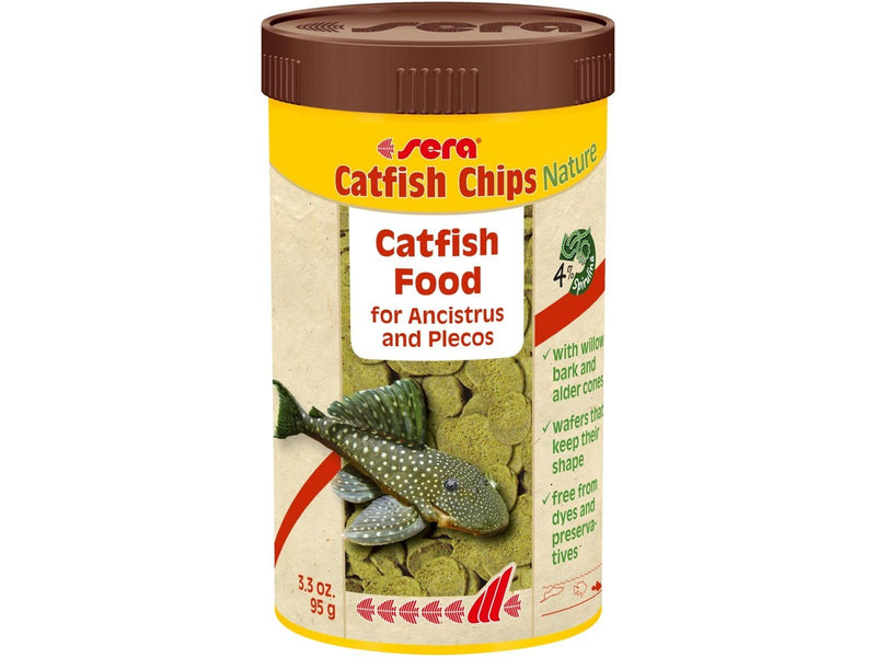 SERA Catfish Chips Nature 95g 250ml