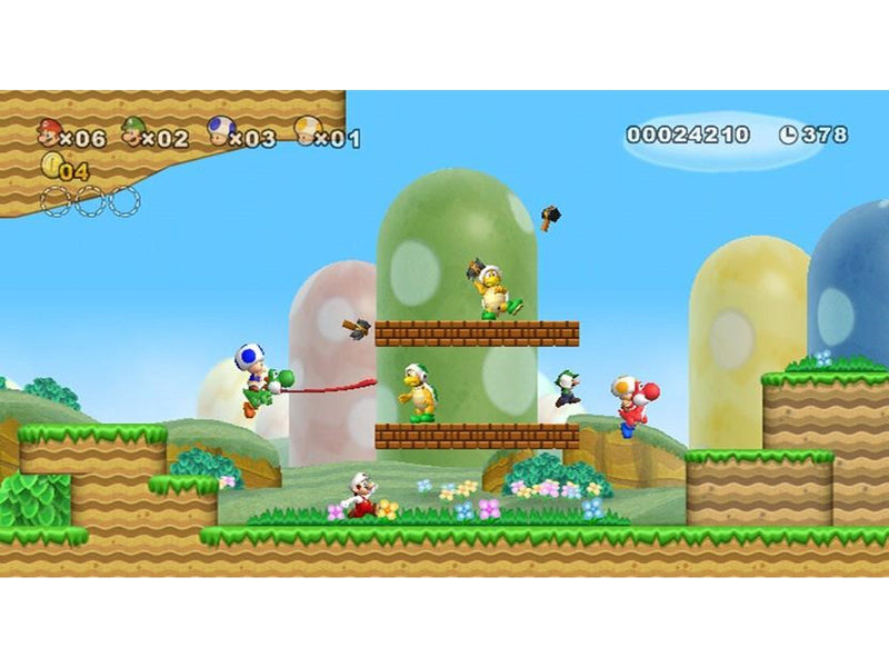 New Super Mario Bros. - Nintendo Wii - Action - PEGI 3