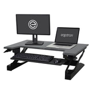 Ergotron WorkFit-T Steh-Sitz Arbeitsplatz mit CF-Technologie für einen Bildschirm bis 76,2 cm (30')