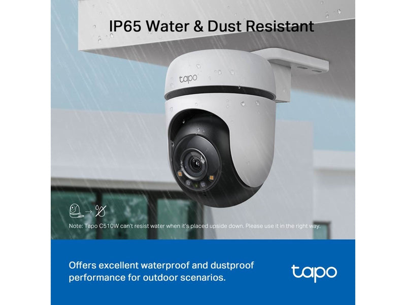 TP-Link Tapo C510W Outdoor Pan/Tilt Security WiFi Camera
