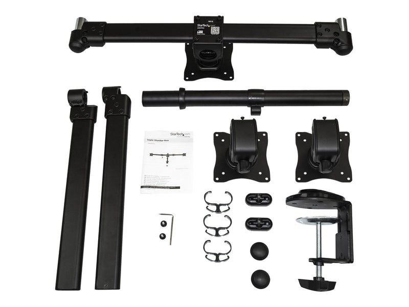 StarTech.com Triple-Monitor Arm - Supports 3 Monitors up to 24in