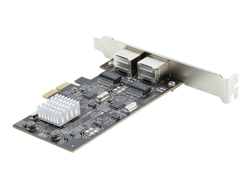 StarTech.com 2-Port 2.5Gbps NBASE-T PCIe Network Card Intel I225-V Dual-Port Computer Network Card Multi-Gigabit NIC PCI Express