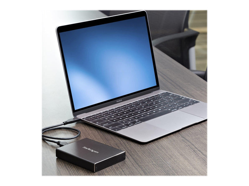 StarTech.com Dual-Slot Drive Enclosure for M.2 NGFF SATA SSDs - USB 3.1 (10Gbps) - RAID