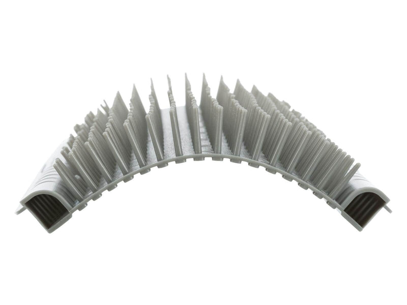 Trixie Corner Massage Brush 8 × 13 cm grey
