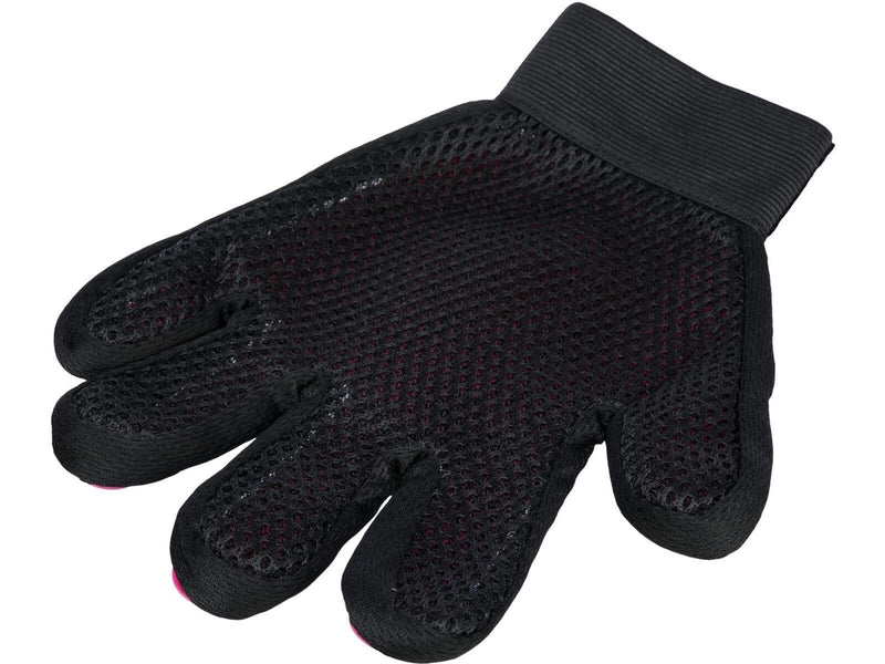 Trixie Coat Care Glove 16 × 24 cm pink/black