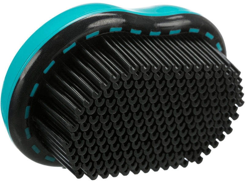 Trixie Upholstery and textile brush TPR 7 × 10 cm Black/Teal