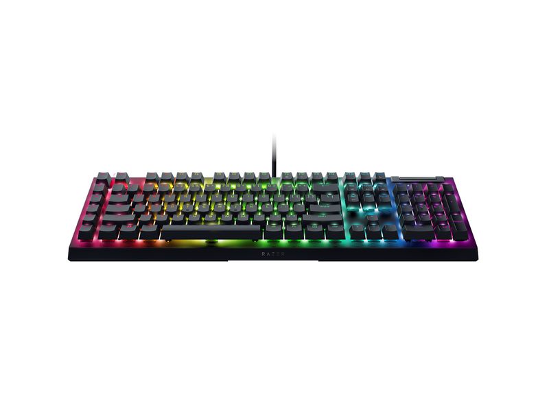 Razer BLACKWIDOW V4 X - GREEN SWITCH - Gaming Tastaturen - Nordisch - Schwarz