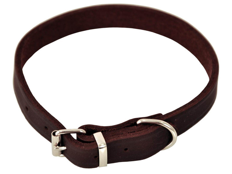 Dogman Leather collar Lina adjustable