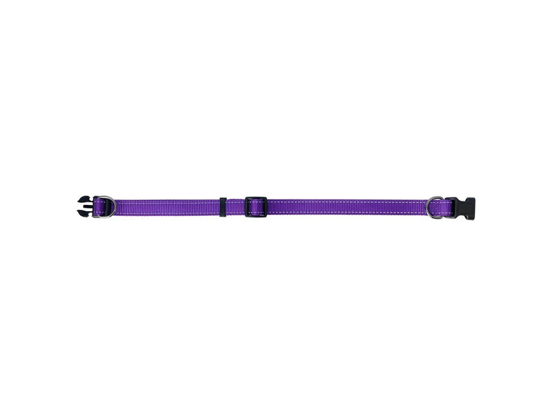 Dogman Nylon Hundehalsband Iris Lila XL 25mmx38-66cm
