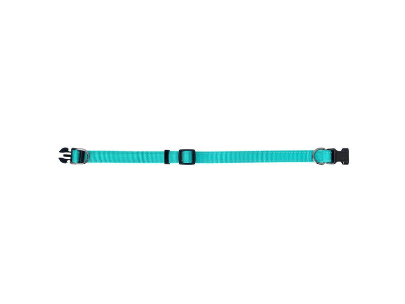 Dogman Nylon Hundehalsband Iris Türkis XL 25mmx38-66cm
