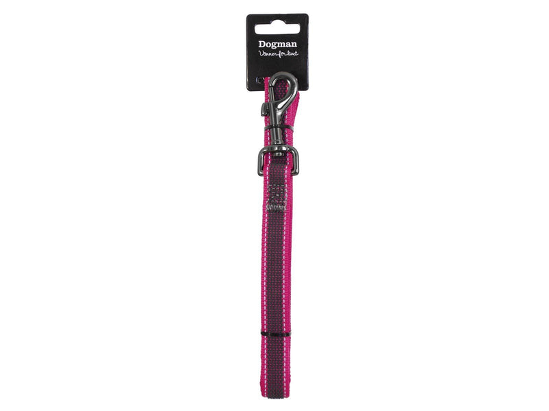 Dogman Antirutsch-Leine Iris Pink 180cm