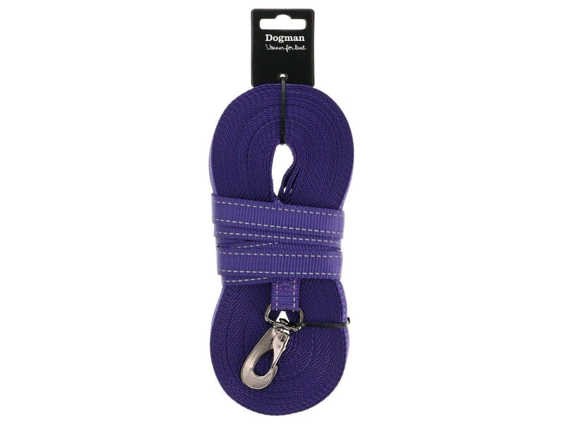 Dogman Tracking leash Iris woven