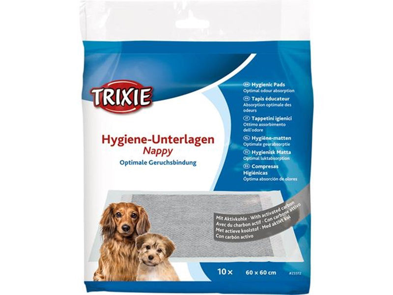 Trixie Nappy hygiene pad with activated carbon 60x60 cm 10 pcs