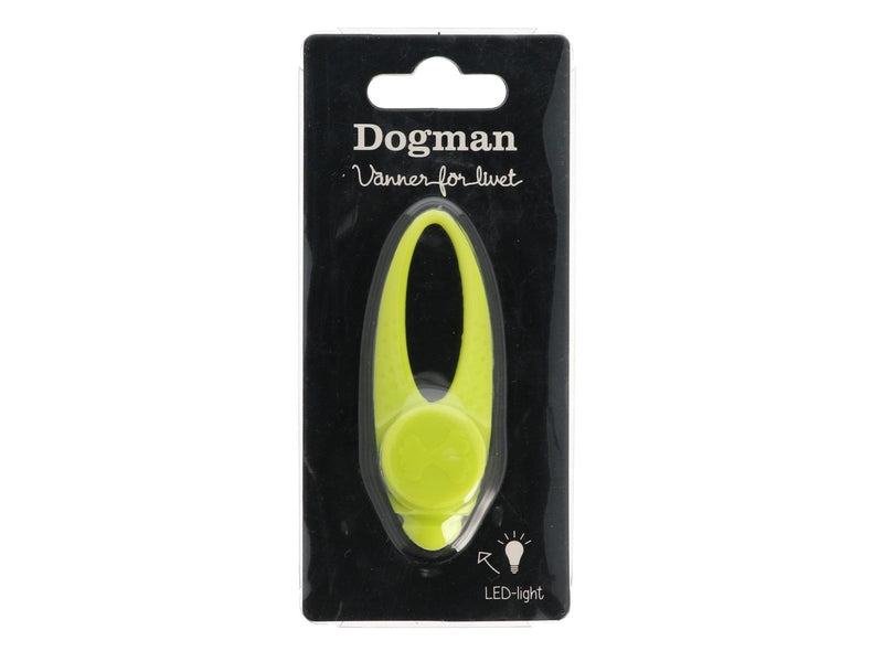 Dogman LED Silikonblinker Gelb