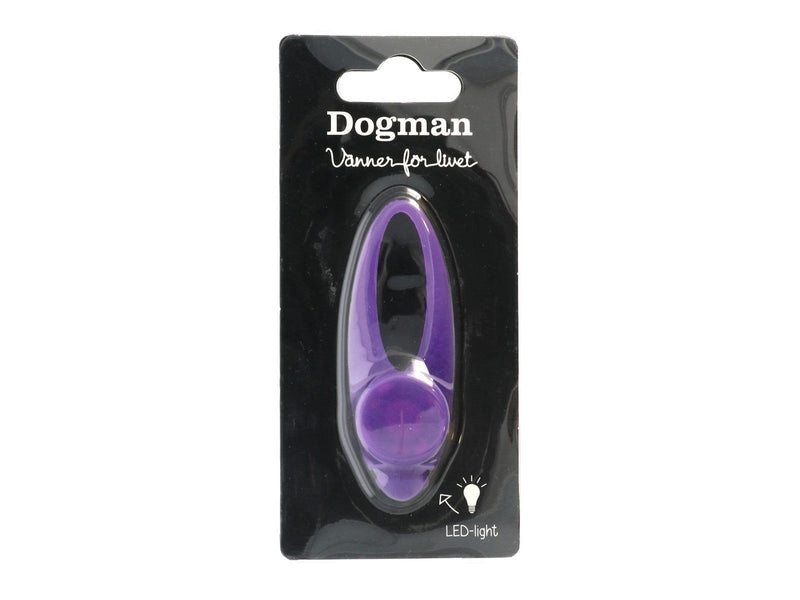 Dogman LED Silikonblinker Lila