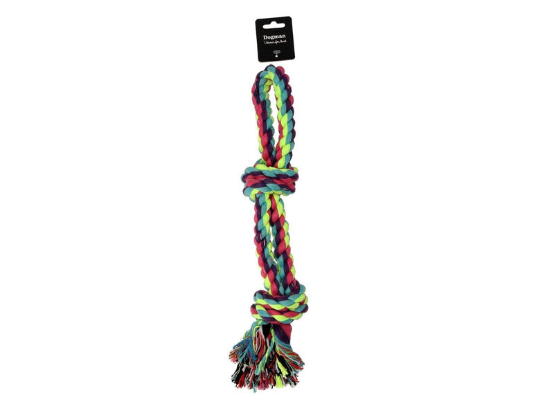 Dogman Toy Rope Double with knots