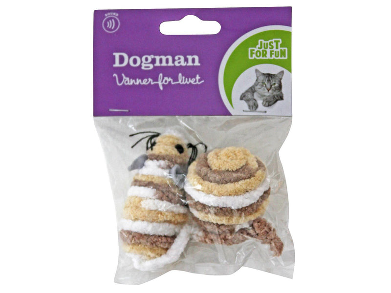 Dogman Toy Terry mouse + Ball 2p