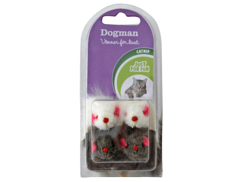 Dogman Toy Mice 4p