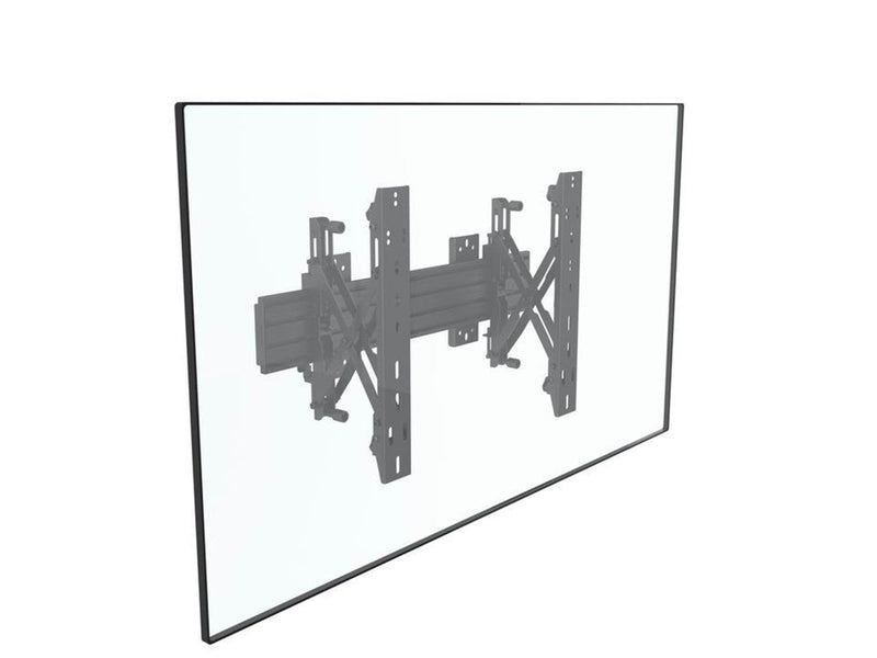 Multibrackets M Wallmount Pro MBW1U Push In Pop Out Black 30 kg 65" From 100 x 100 mm