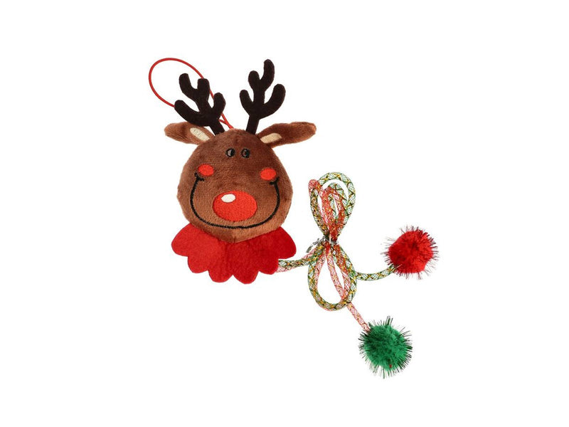 Dogman Cat Toy Christmas Reindeer Catmint 12x57x8cm
