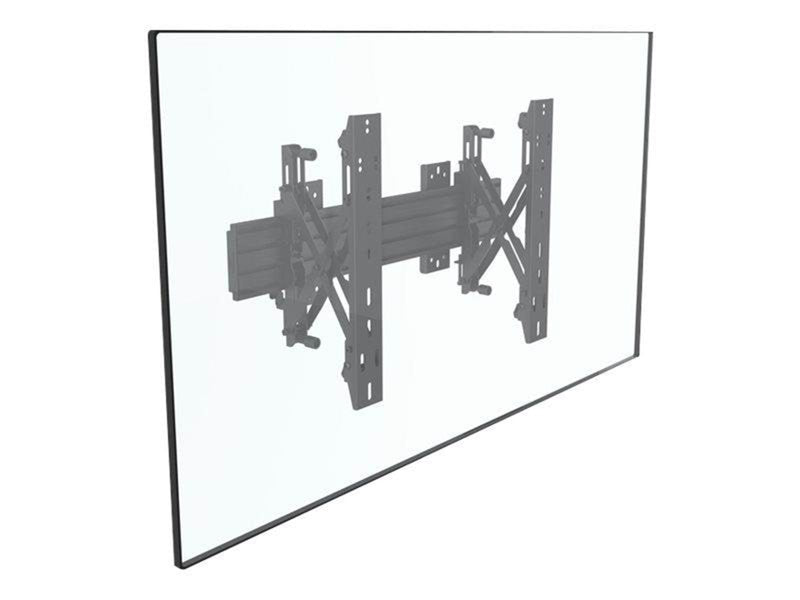 Multibrackets M Wallmount Pro MBW1U Push In Pop Out Black 30 kg 65" From 100 x 100 mm