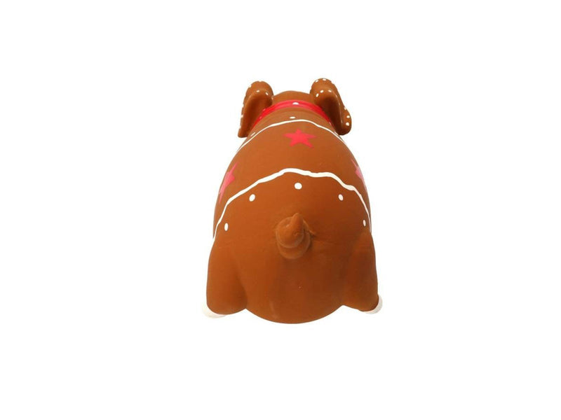 Dogman Dog Toy Christmas Gingerbread Pig 15x8cm