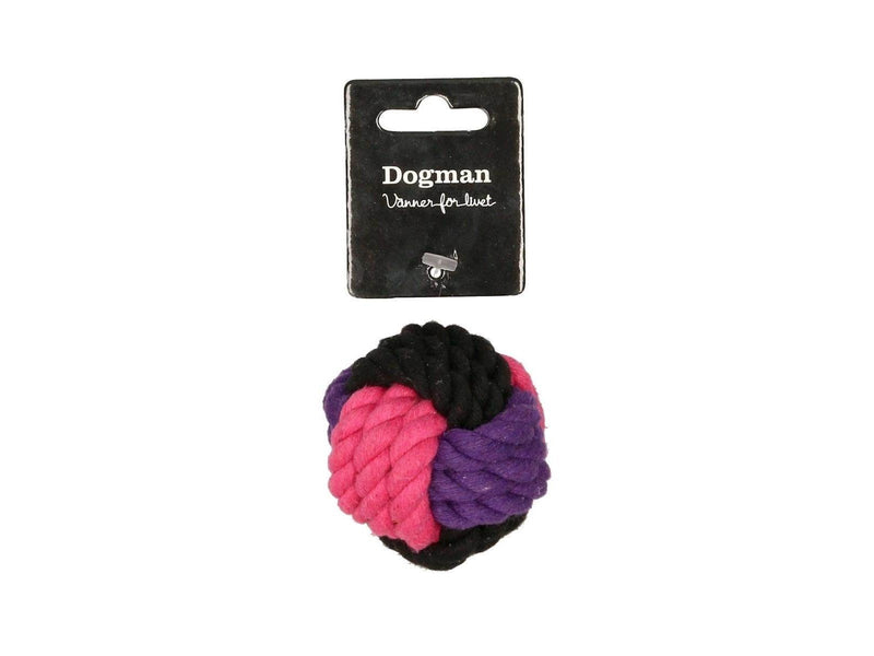 Dogman Hundespielzeug Seilball 6.5cm