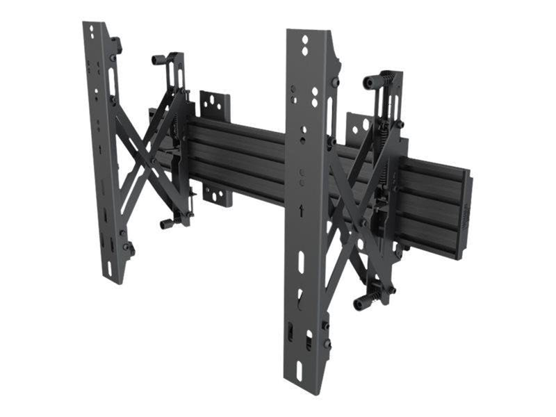Multibrackets M Wallmount Pro MBW1U Push In Pop Out Black 30 kg 65" From 100 x 100 mm