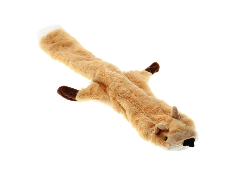Dogman Hundespielzeug Skinnie Plüsch Füllungsfrei Sortierte Farben 53cm
