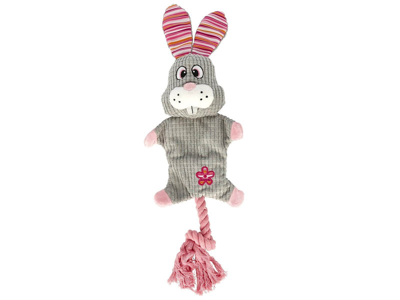 Dogman Hundespielzeug Rabbe Prassel Hase 35cm