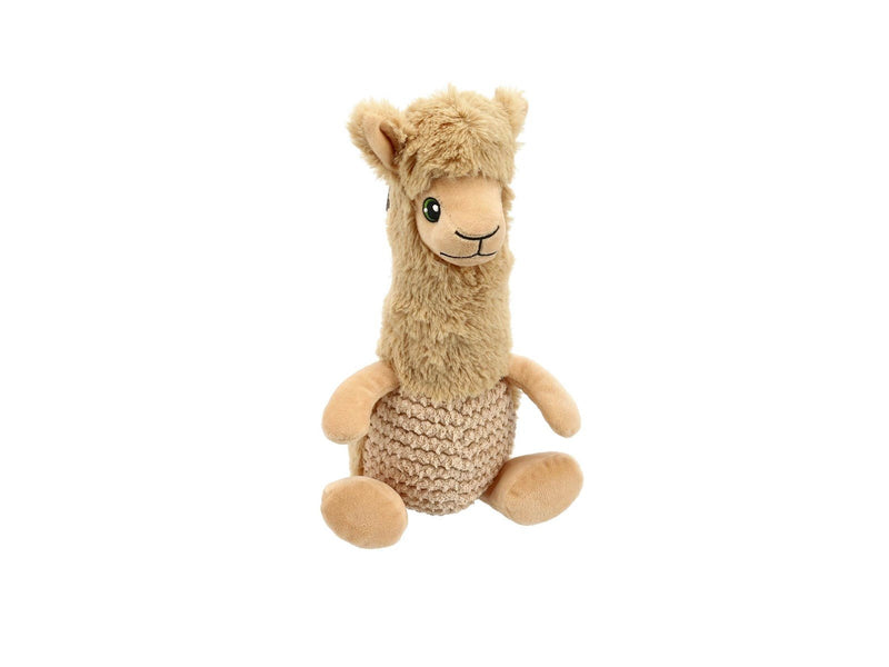 Dogman Hundespielzeug CozyAlpaca Plüschtier mit Quietscher 35cm