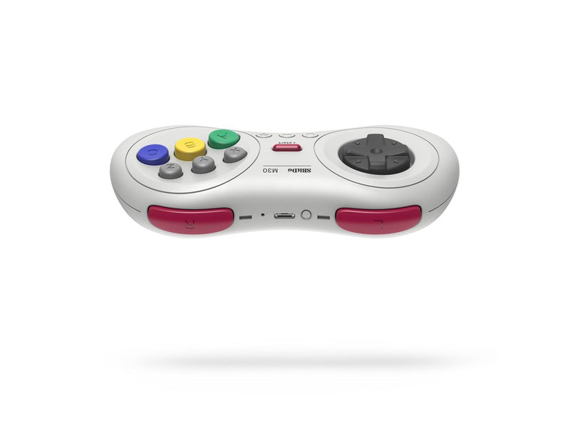8BitDo M30 Bluetooth Pad White - Wireless Controller - Android
