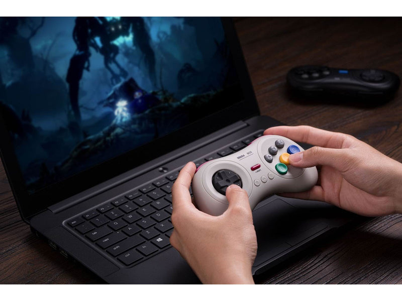 8BitDo M30 Bluetooth Pad White - Wireless Controller - Android